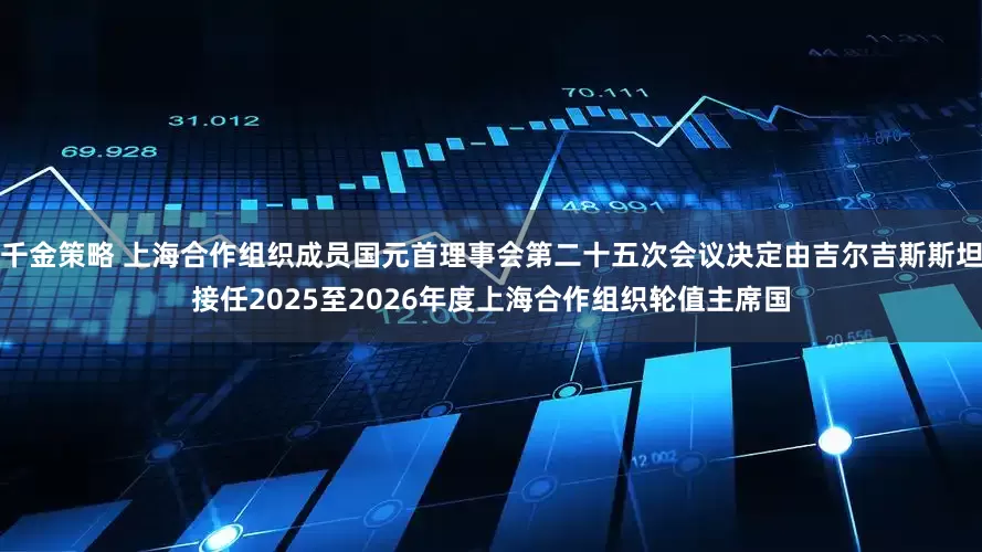 千金策略 上海合作组织成员国元首理事会第二十五次会议决定由吉尔吉斯斯坦接任2025至2026年度上海合作组织轮值主席国