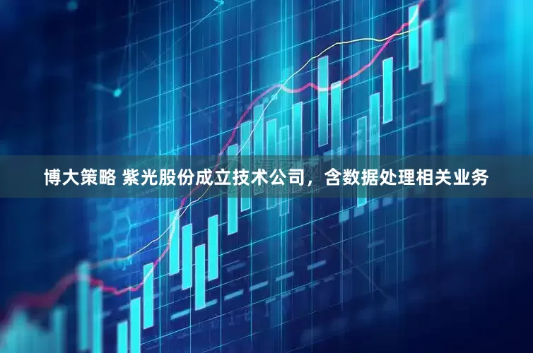 博大策略 紫光股份成立技术公司，含数据处理相关业务